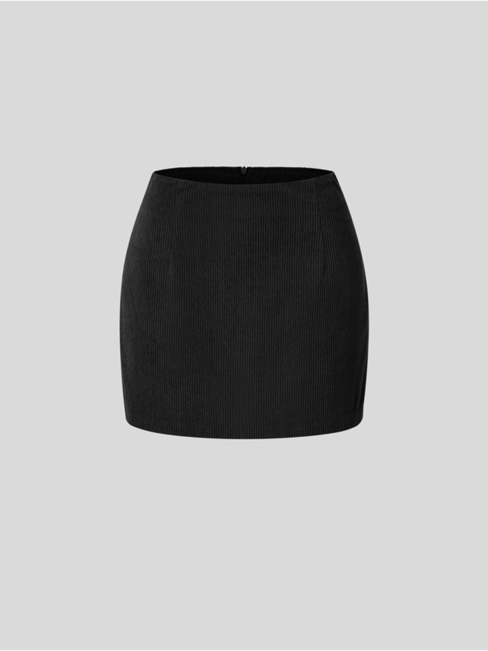 Halara High Waisted 2-in-1 A Line Mini Corduroy Black Large Casual Skirt - Picture 6 of 9